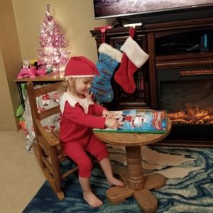 Elf on the shelf costume 24 months